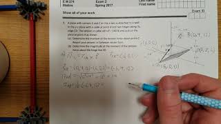 CE 274 Spring 2017 Exam 2 Problem 1