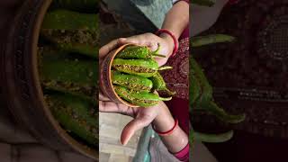 #shorts Instant Hari Mirch ka Achar |Green Chilli Pickle Easy Recipe #shortvi