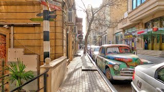 BASHIR SAFAROGLU street - 4k Walking Tour - Baku, Azerbaijan  (April 2021) GoPro Hero 9