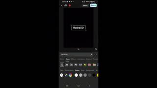 tutorial to do font changing effect in Capcut #capcut