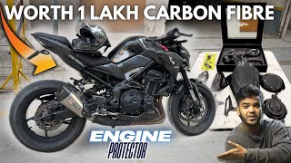 Kawasaki Z900 Supercharged with ₹1 Lakh Carbon Fibre Upgrade! 🔥 Like GT 650 😱