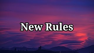 Dua Lipa ‒ New Rules (Lyrics)