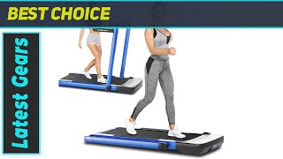 ANCHEER Walking Pad Under Desk Treadmill 2-in-1 Folding Treadmill Review
