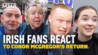 UFC 246: Irish Fans React To Conor McGregor’s Return - MMA Fighting