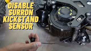 How to Disable the Kickstand Sensor on the Surron/Segway