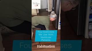 4 Habituation  Vertigo Exercises to Kickstart Your Dizziness Recovery #vestibular #vertigo #shorts