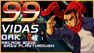 99 Vidas | Oak | Easy, Arcade Mode Playthrough | April Indies