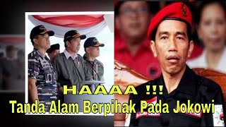 Kabar Mengejutkan !! Tanda Alam Berpihak Pada Joko widodo . Begini Penjelasannya..