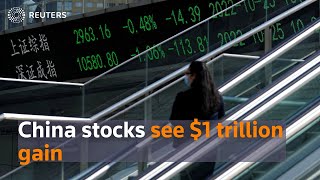 China stocks see $1 trillion gain on COVID easing hopes