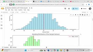 Use Python to compare sample statistics