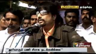 Srivaikundam dam desilting not done properly says Karthik