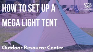 How to Set Up a Mega Light Tent - Outdoor Resource Center