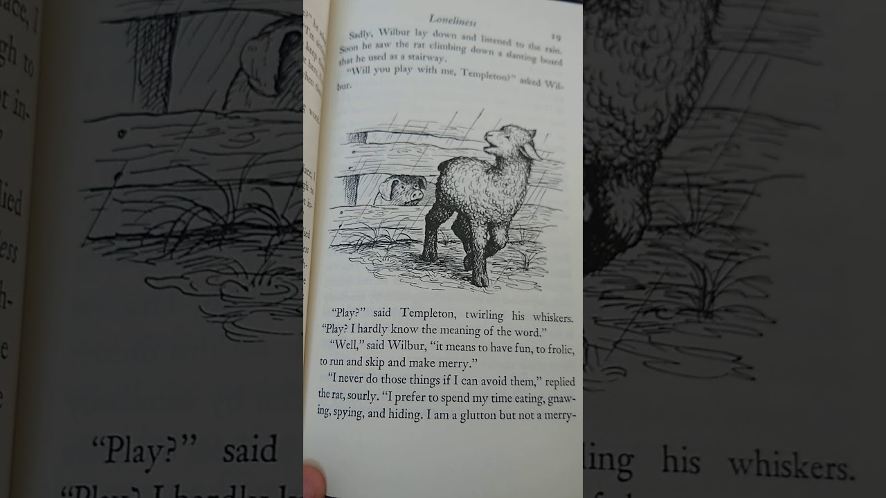 Charlotte S Web Chapter 4 Youtube