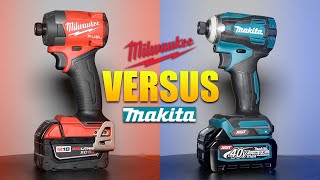 Milwaukee VS Makita Impact Driver | M18 Fuel 2953 vs XGT GDT01