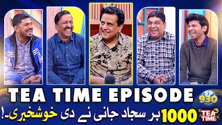 Hazar Tea Time Par Sajjad Jani Ne Di Good News | Tea Time Episode 930