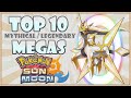 Top 10 LEGENDARY & MYTHICAL MEGA EVO WISHLIST! | Pokemon Sun and Moon Mega Evolution | CWpoke Top 10 Top 10 LEGENDARY & MYTHICAL MEGA EVO WISHLIST! | Pokemon Sun and Moon Mega Evolution | CWpoke Top 10