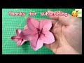 how to fold origami cherry blossoms