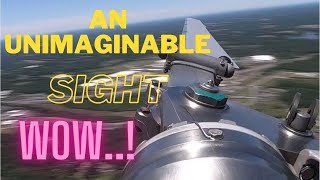 Helicopter Main Rotor Blade view In SlowMotion camera
