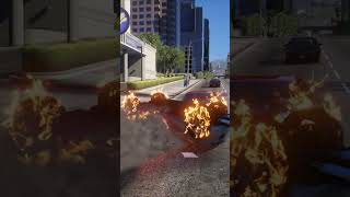 GTA 5 Ragdolls Iron Spiderman Jumps/Fails (Euphoria Physics) #shorts #gta5