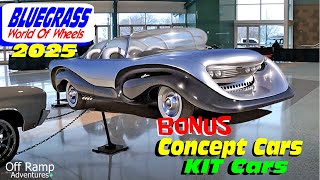 Bluegrass World of Wheels 2025 - Bonus! Crazy Concept Cars and Kit Cars!