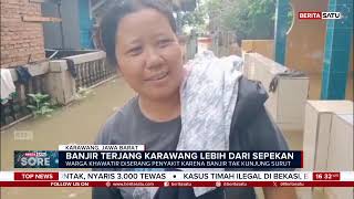 Sudah Sepekan Karawang Terendam Banjir, Warga Terpaksa Ngontrak Rumah | Beritasatu