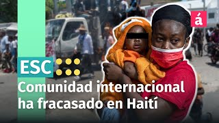 La OEA señala 20 años de fracaso internacional en Haití