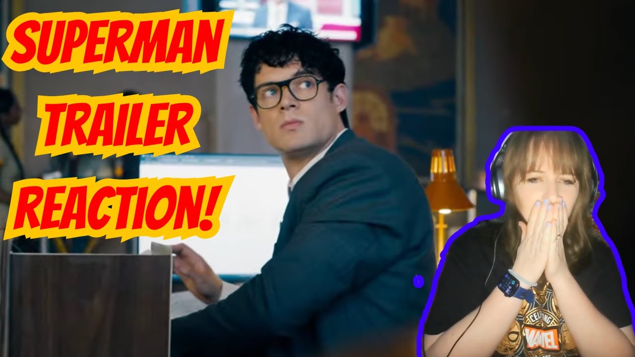 Superman Trailer Reaction Youtube