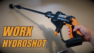 Unboxing WORX WG629 Cordless Hydroshot Portable Power Cleaner