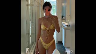 Kendall Jenner Top 9 Sexy bikini selfies video #1