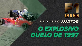 JEREZ, 1997: VILLENEUVE CAMPEÃO E SCHUMACHER NO FUNDO DO POÇO