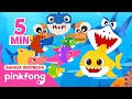 Baby Shark Dance dalam versi Dinosaurus, 8-bit & Water painting | Lagu Anak | Pinkfong Baby Shark