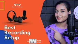 Evo Start Recording Bundle from Audient | Review and Test | Best Home Studio Recording Set in Budget