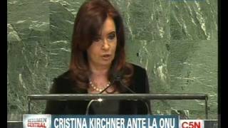 C5N - POLÍTICA: CRISTINA KIRCHNER ANTE LA ASAMBLEA DE LA ONU