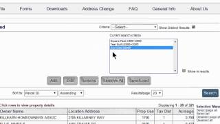 Advanced Search Overview