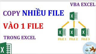 Copy nhiều file excel vào 1 file duy nhất (VBA Excel)