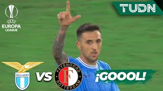 ¡DOBLETE DE VECINO! Matías fusila | Lazio 4-0 Feyenoord | UEFA Europa League 22/23-J1 | TUDN