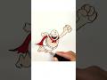 Captain Underpants Drawing in 6 Seconds #captainunderpants #drawing