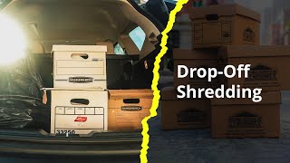 Drop Off Shredding with National Archives