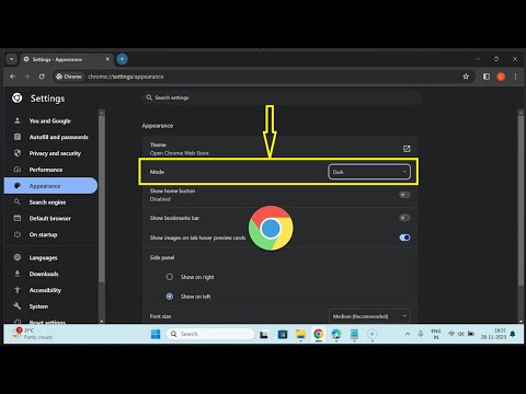 How to officially enable dark mode in Google Chrome on Windows 11?
