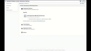 InterSystems IRIS Cloud Document - Creating Deployment