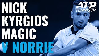 Nick Kyrgios Magic in Win vs Norrie | ATP Cup 2020