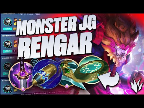 S RENGAR JUNGLE Build Is Only For The HUNTERS! How To Play ASSSASSIN Junglers Full Guide