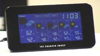 Sharper Image Internet Weather Station with 5 Day Weather Forecaster (Product Overview)