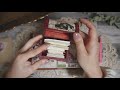 【asmr】vintage journal with me トラベラーズノート コラージュジャーナル