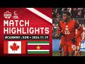 HIGHLIGHTS: CANMNT 3:0 SUR