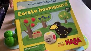 Speluitleg - eerste boomgaard - HABA