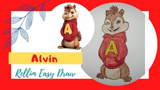 Easy draw Alvin and the chipmunks. #alvin #alvinandthechipmunks #chipmunk #draw #characters
