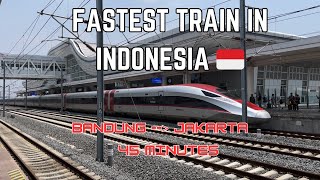 Indonesia fastest train 2024 🇮🇩