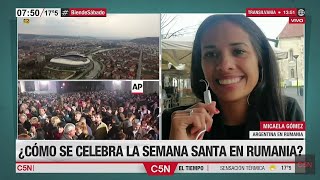 Así son las PASCUAS ORTODOXAS en RUMANÍA | Nota para TV Argentina sobre RUMANÍA