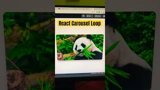 React Carousel | Image Slider #tutorials #reactjs #shorts